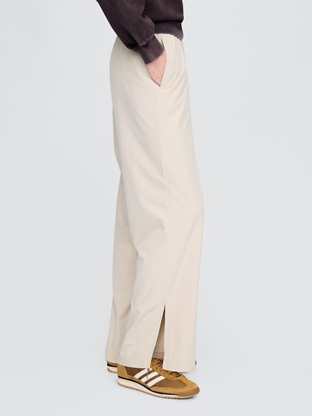 BRAND NEW GAP Split Hem 4 Way Stretch Pant- Sz. S
